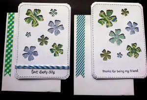 Clean and Simple Card Using Diemond Dies Sugar Plum Flowers Die Set Created by Kristina (CraftyPaws)