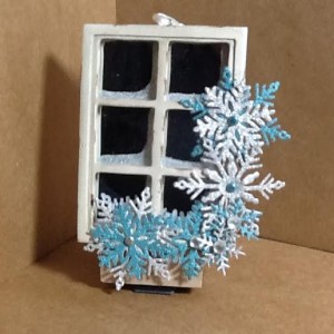 Ornament made with Diemond Dies Winter Snowflake Set