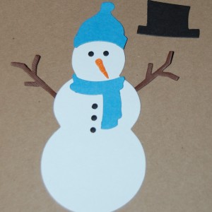 Diemond Dies Build A Snowman Die Set