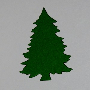 Diemond Dies Small Christmas Tree Die