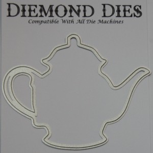 Diemond Dies Teapot Mini Album Die