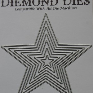 Diemond Dies Nesting Stars Die Set