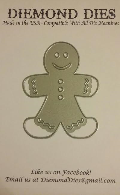 Diemond Dies Gingerbread Man Die