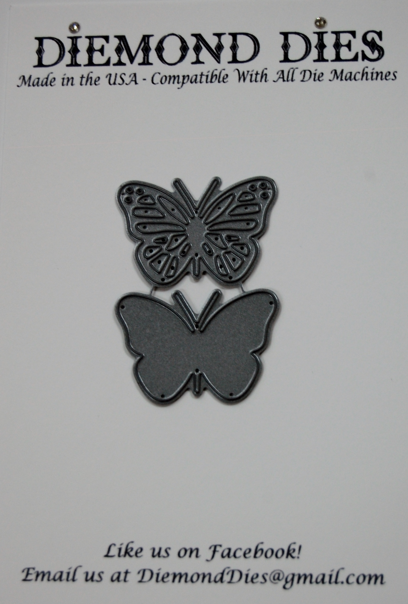Diemond Dies Monarch Butterfly Die Set - Small